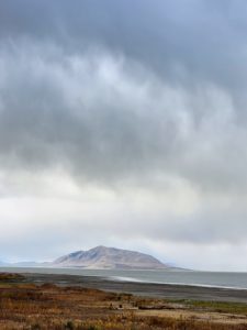 Stormy Utah Lake