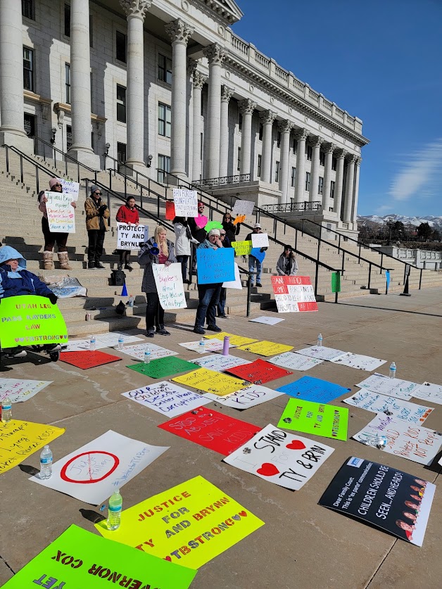 Protest at Utah State Capitol