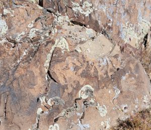 Glyphs at Smith Anderson Preserve by Utah Lake