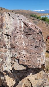 Glyphs at Smith Anderson Preserve by Utah Lake